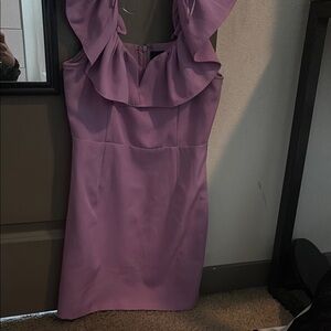 Purple Cocktail Dress